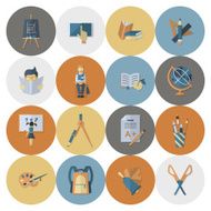 school and education icons N676