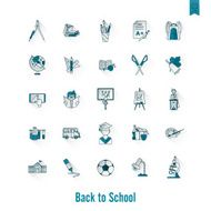 school and education icons N680