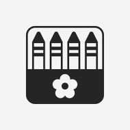 crayon icon N14