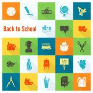 school and education icons N683