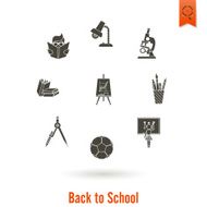 school and education icons N684