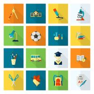 school and education icons N686