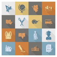 school and education icons N688