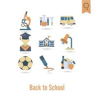 school and education icons N691