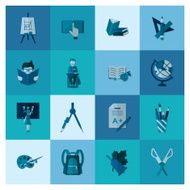 school and education icons N693
