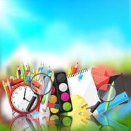 Back To School Background N269