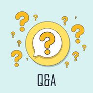 Q&amp;A concept