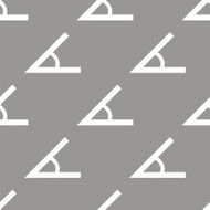 Sign of the angle seamless pattern