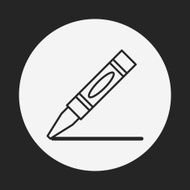 pen line icon N6