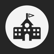 School Building Icon N18