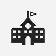 School Building Icon N19