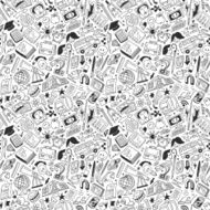 education - seamless pattern N2