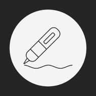 pen line icon N10