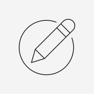 pen line icon N15