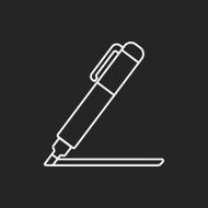 pen line icon N17