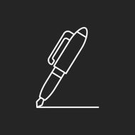 pen line icon N21