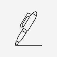 pen line icon N23