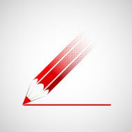 Logo red pencil