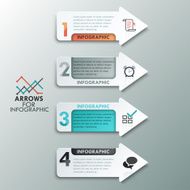 Modern infographics options banner N100