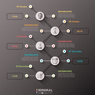 Modern infographics options banner N104