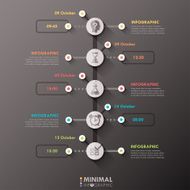 Modern infographics options banner N106