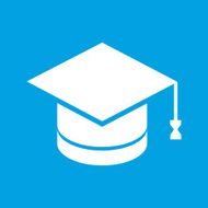 Knowledge white icon