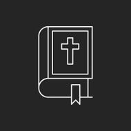 bible line icon N19