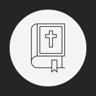 bible line icon N20