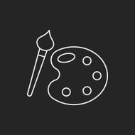 Palette line icon N23