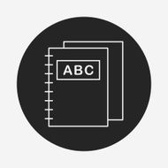 notebook line icon N24