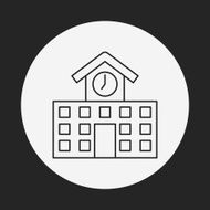 school line icon N4