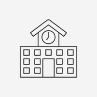school line icon N5