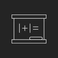 blackboard line icon N8