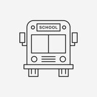 school bus line icon N11