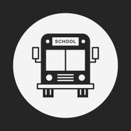 School Bus Icon N15