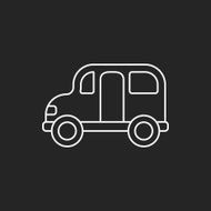 school bus line icon N12