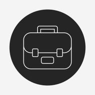 school bag line icon N6