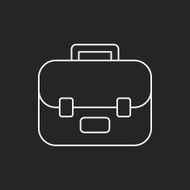school bag line icon N7
