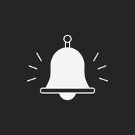 School bell icon N4