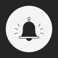 School bell icon N5