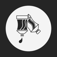 Pigment paint icon N33
