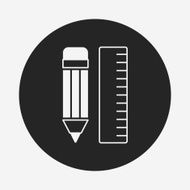pencil and ruler icon N15