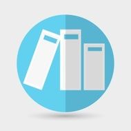 Book icon on a white background N3