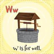 Letter W N19