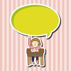 student cartoon theme elements N90