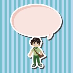 student cartoon theme elements N95