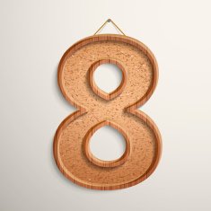 3d cork board texture number 8