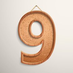 3d cork board texture number 9