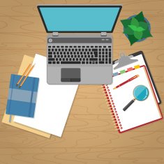 Flat mockups for design and infographics
