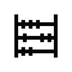 Abacus Vector Icon